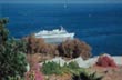 Uitzicht van mijn balkon; de boot van La Palma,1998
